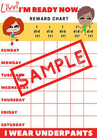 I'm Ready Now Toilet Training Rewards Chart