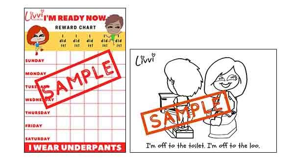 I’m Ready Now Rewards Chart & Colouring Sheets Bundle